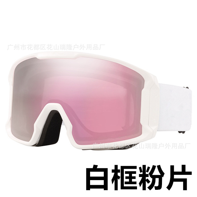 White frame pink
