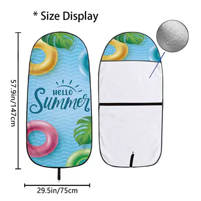 Summer Seat Towel Cover Universal seat cover - qct121-75x150