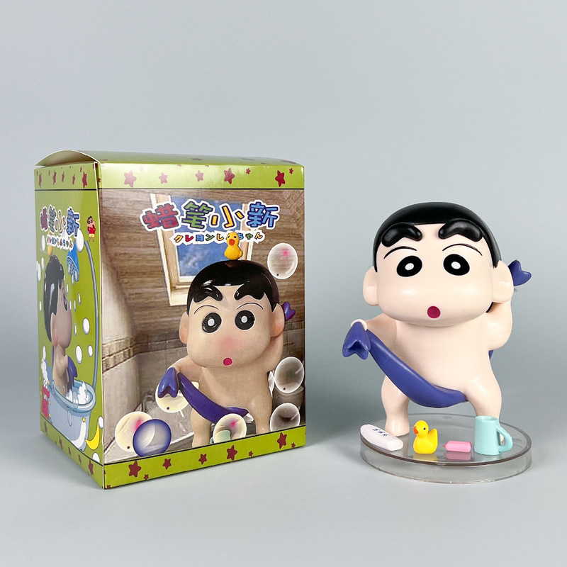 Crayon Small New Handmade Animation Secondary Nohara New Help Bathing Small New Doll Decoration Cute Girl Decoration