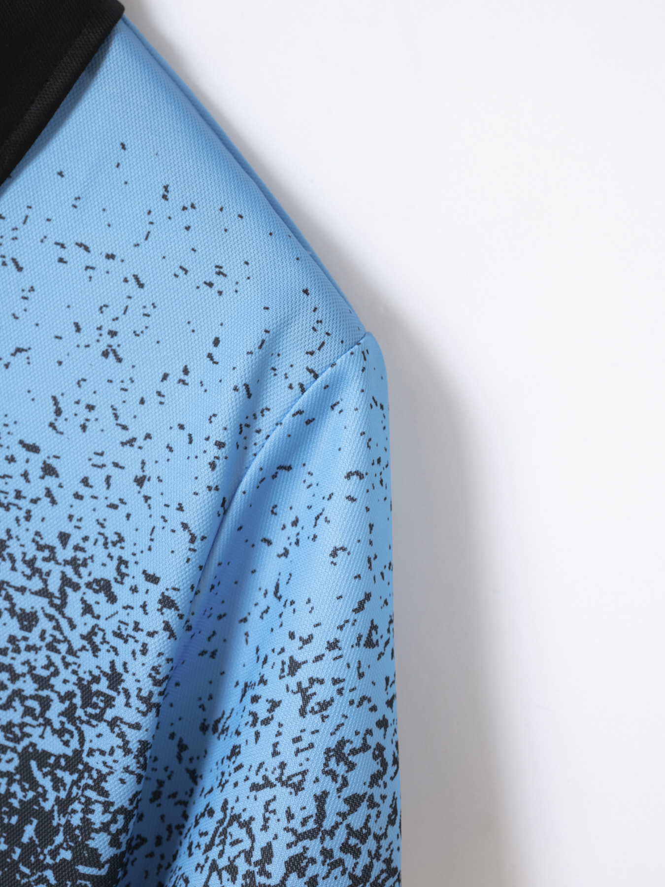 Polo estiva da uomo Ins, maglietta sportiva con stampa sfumata, tie-dye e asciugatura rapida_voghion.com