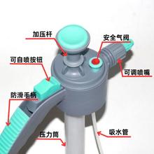 噴霧噴頭家用型噴霧器清潔洗車園藝澆花灑水壺氣壓式噴壺配件噴頭