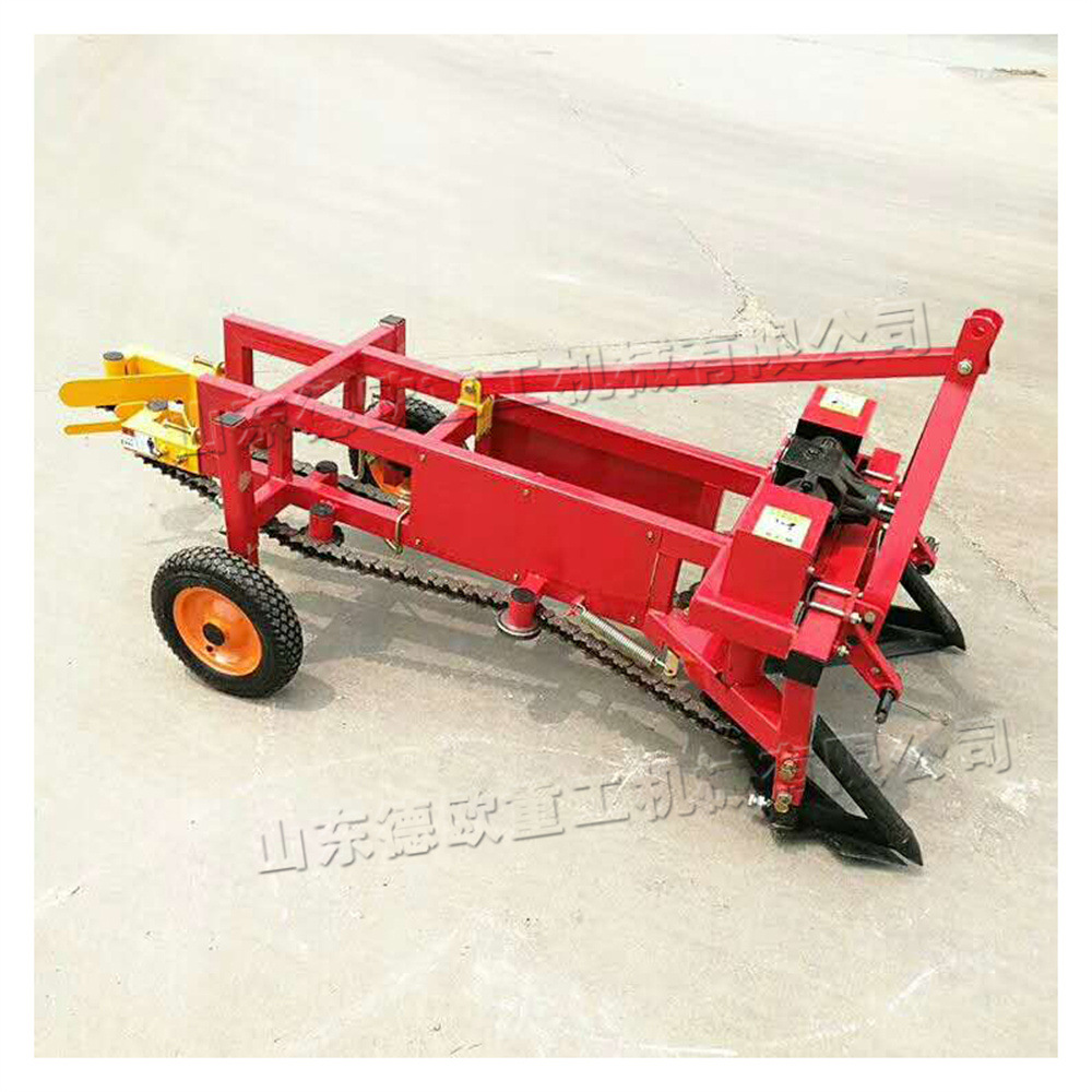 山东花生收获机 拖拉机悬挂花生收果机 农用平地起垄收花生机