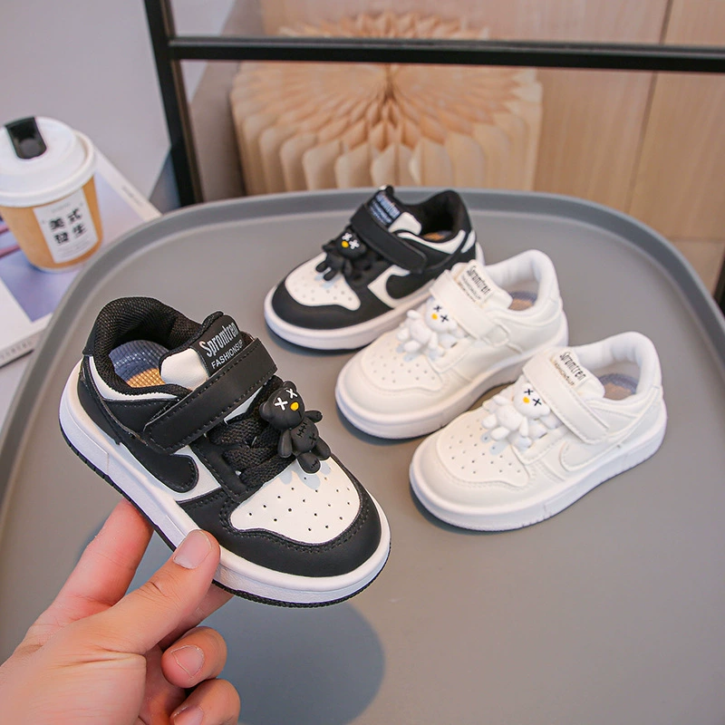 Детские кроссовки 2024 весна и осень новые мужчины и женщины модные легкие спортивные корейские красные благословения праздничная повседневная обувь