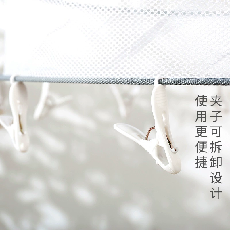 Woolen sweater, drying rack, socks, transformer, laundry basket