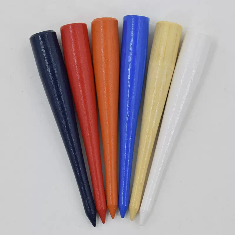 高尔夫球钉木竹tee 70mm/83mm原木竹子纯色球托球座golf球场用品