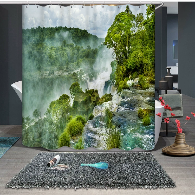 Waterproof curtain, (Cross-border trading)
