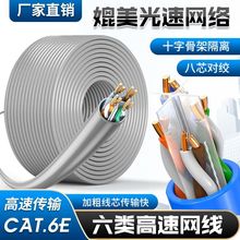 广东置胜安普超六类千兆家用网线五类电脑宽带监控高速工程网络线