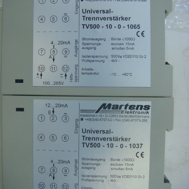 MARTENS   继电器 TV500-10-0-1037