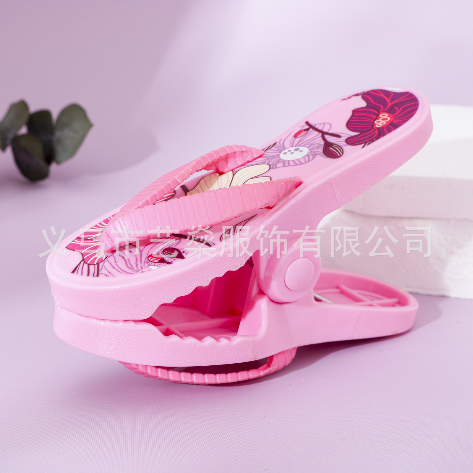 Lindo animal serie Toalla de playa a prueba de viento clip sol silla toalla clip de secado a prueba de viento clip de ropa de plástico clip