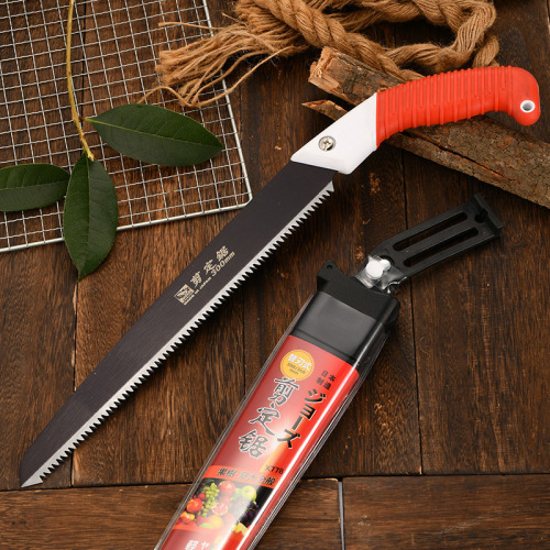 Saw, hand saw, fruit tree waist saw, hand saw, outdoor household portable garden tool, logging straight saw, shear saw