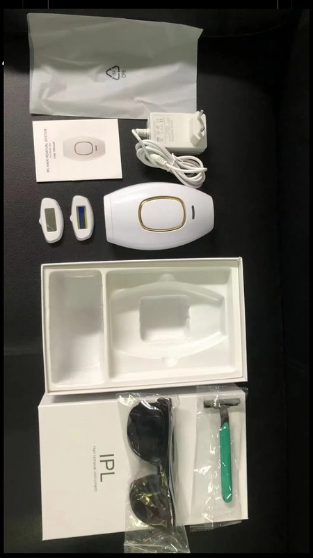电动双磁吸头嫩肤5档调节玻璃/石英灯管13J剃毛脱毛光子全身脱毛|undefined