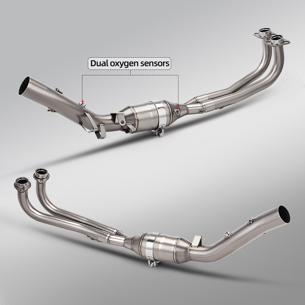 Tmax560 Full-Length Exhaust Pipe Modification Tmax530 Front and Rear Muffler Set 2017-2026