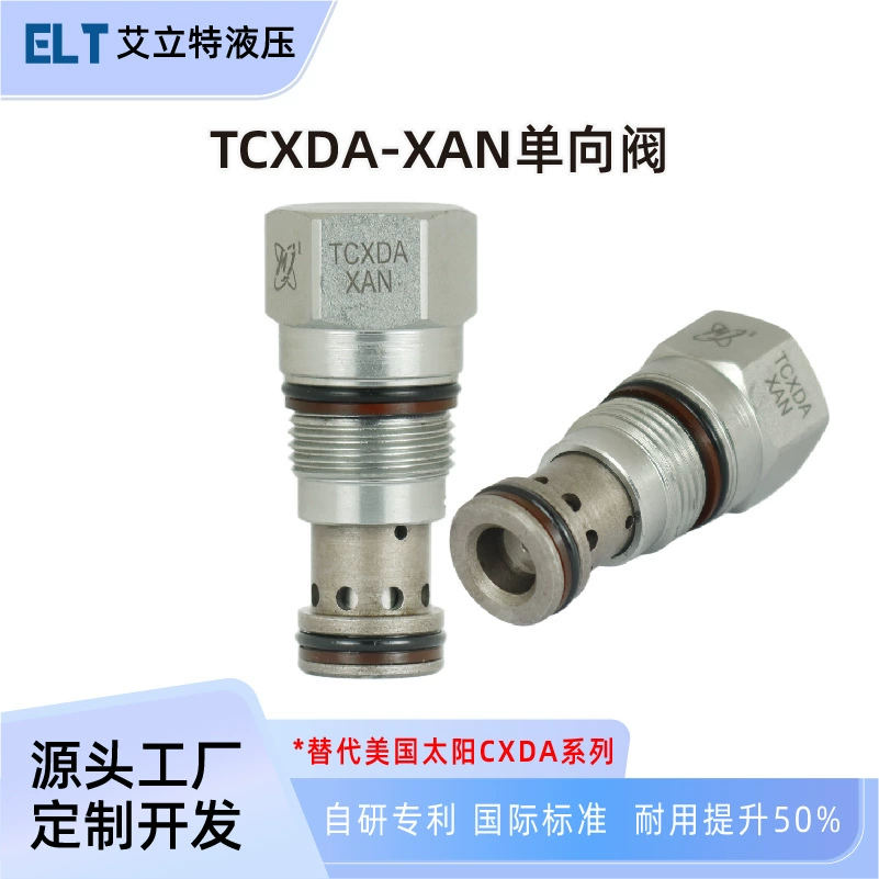 TCXDA гидравлический обратный клапан заменяет американский солнечный клапан CXDA-XAN резьбового клапана/XCN/XEN
