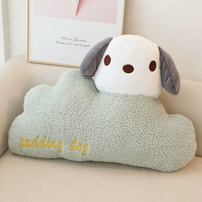 Cartoon cute plush neck pillow, cloud