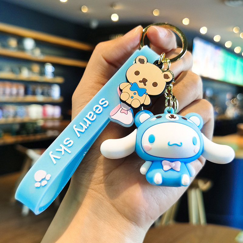 El llavero de Sanrio llavero, la muñeca colgante, la máquina de muñecas, tuiteó un pequeño regalo de menos de 10 yuanes.