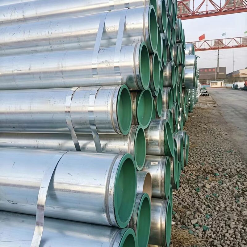 Tianjin Zhengda Steel-Plastic Composite Pipe Hot-Dip Galvanized Plastic-Lined Pipe Dn15-Dn300 for Engineering Use, in Stock for Direct Shipment Tianjin Zhengda Steel-Plastic Composite Pipe Hot-Dip Galvanized Plastic-Lined Pipe Dn15-Dn300 for Engineering Use, in Stock for Direct Shipment