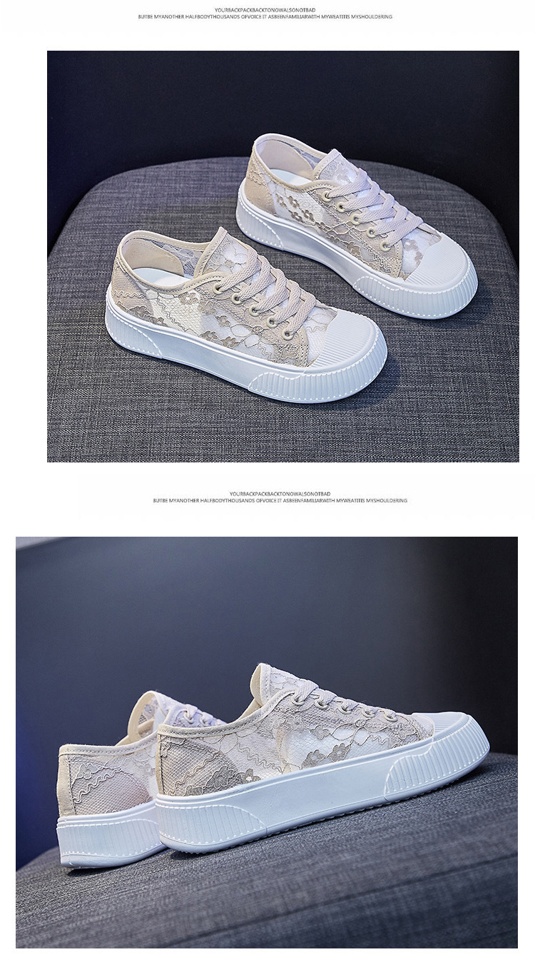 Student mesh neue sommer dünne kleine duft stil dicke sohle spitze weiß sport bord schuhe für frauen_voghion.com