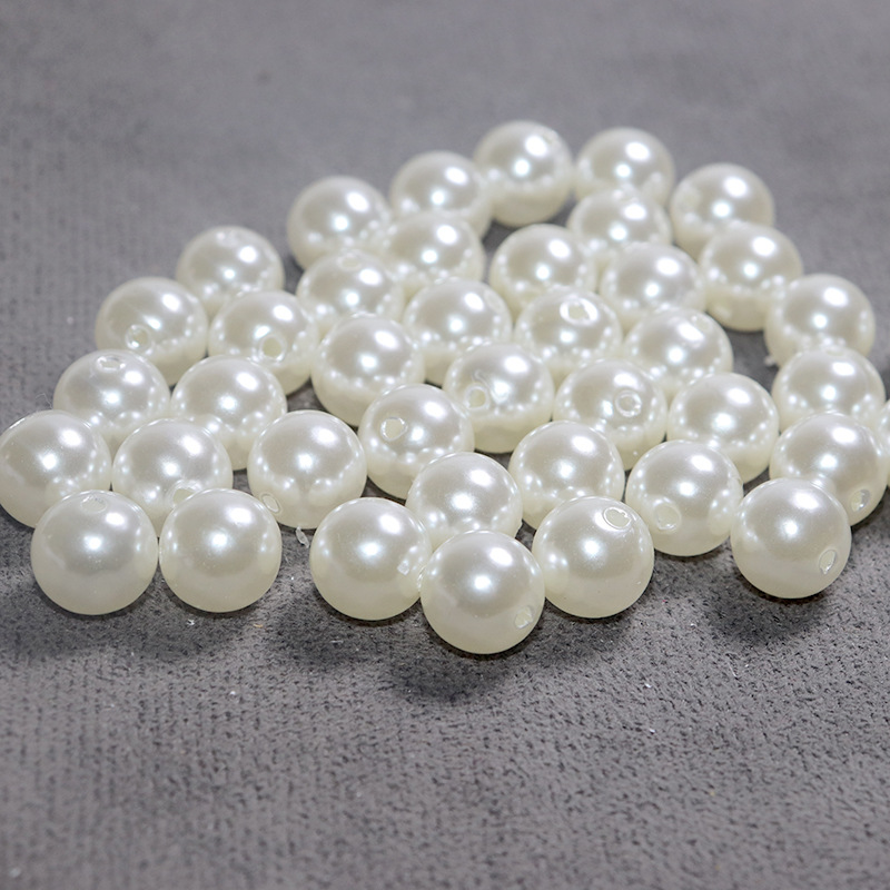 Polished Finish 100 PCS/Package Imitation Pearl Geometric Polished DIY Ornament Accessories Beads