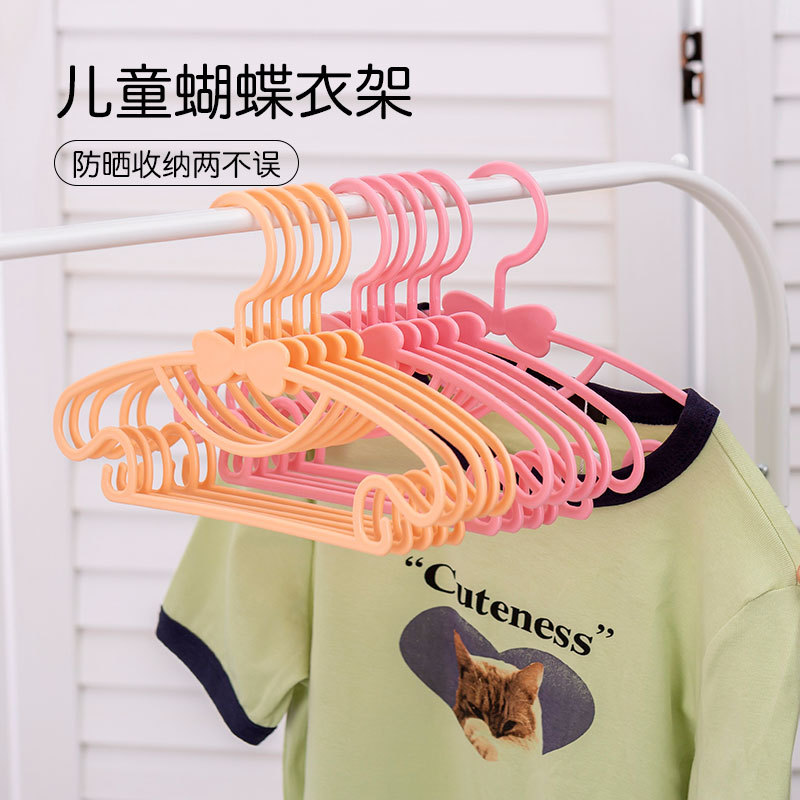Percha de ropa para niños percha de ropa de tamaño pequeño para niños ropa de bebé tendedero hogar bebé multifuncional bebé antideslizante