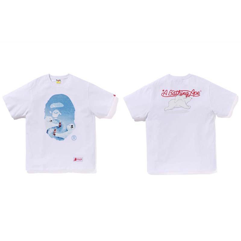 クロスボーダー卸売潮ブランド BAPE エイプヘッド半袖シャークトップ T シャツ供給 240 グラム半袖