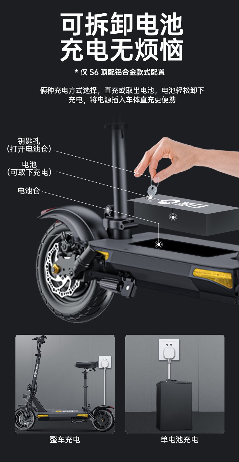 Suitable for Xinri electric scooters, foldable electric vehicles, adult ride-on vehicles, two-wheeled mini vehicles