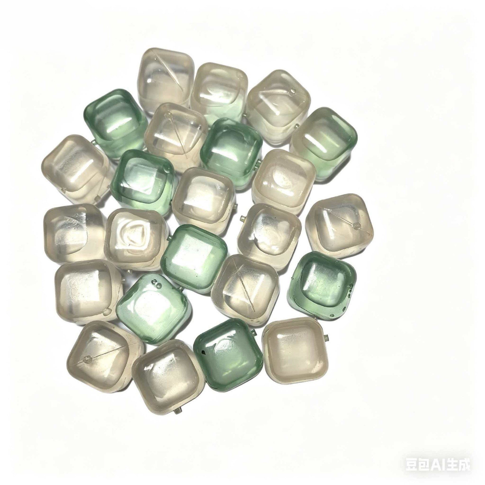 Venta directa de fábrica de 24 cubos de hielo de plástico reutilizables en varias formas para el verano, ideales para bares y fiestas.