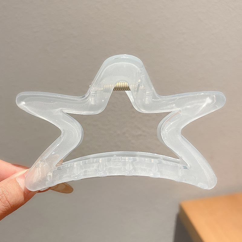 Alto Grado de gran tamaño horquilla para las mujeres 2024 nueva cabeza clip pelo volumen tiburón clip tocado horquilla