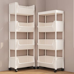 Wholesale Bookshelf Floor-Standing Storage Rack Household Integrated Wall-Mounted Removable Student Children's Wall Storage Multi-Layer Simple