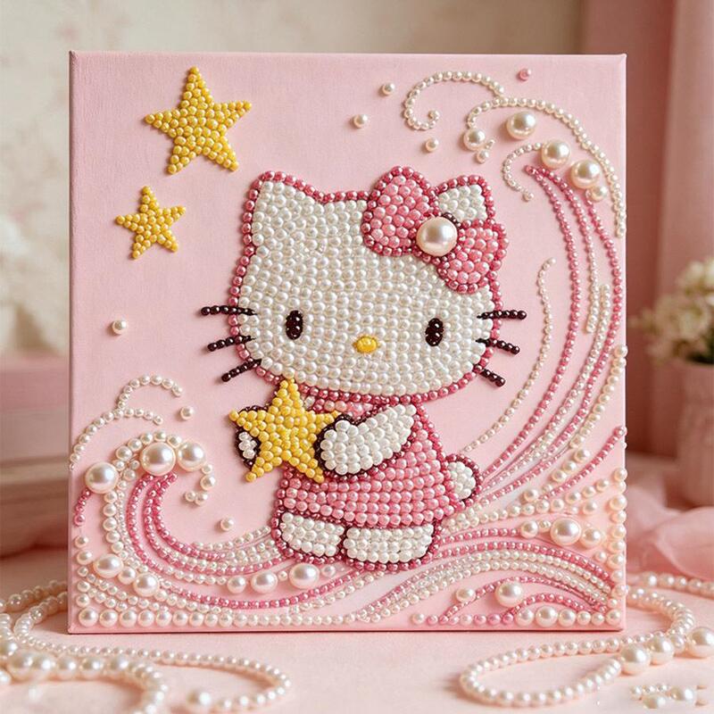 Cross-Border DIY Pearl Painting, Children's Cartoon Decorative Painting Ornaments and Gifts, Handmade Pearl Painting Bedroom Decoration Painting Cross-Border DIY Pearl Painting, Children's Cartoon Decorative Painting Ornaments and Gifts, Handmade Pearl Painting Bedroom Decoration Painting