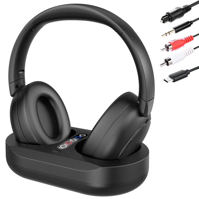2.4G Bluetooth Dual-Mode Wireless TV Headset Low Delay 27ms Actions Plan TV Ear New Private Model 2.4G Bluetooth Dual-Mode Wireless TV Headset Low Delay 27ms Actions Plan TV Ear New Private Model