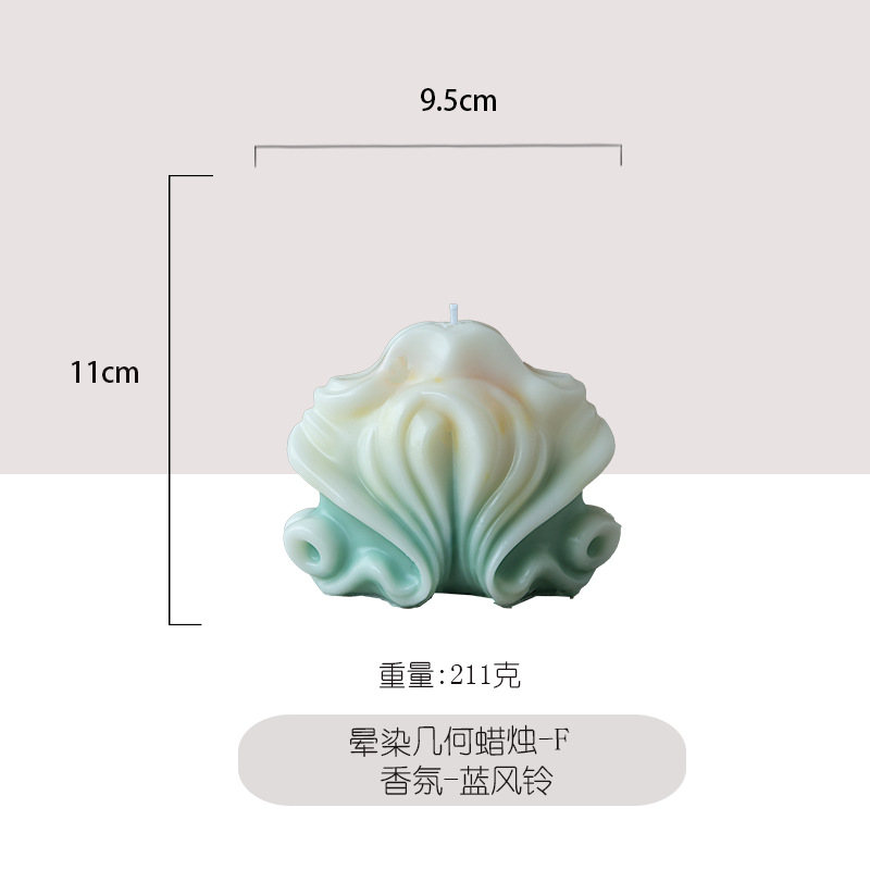 Ventas transfronterizas calientes de diseño de vela vela de incienso decoración de joyas de textura alta mano regalo explosivo al por mayor