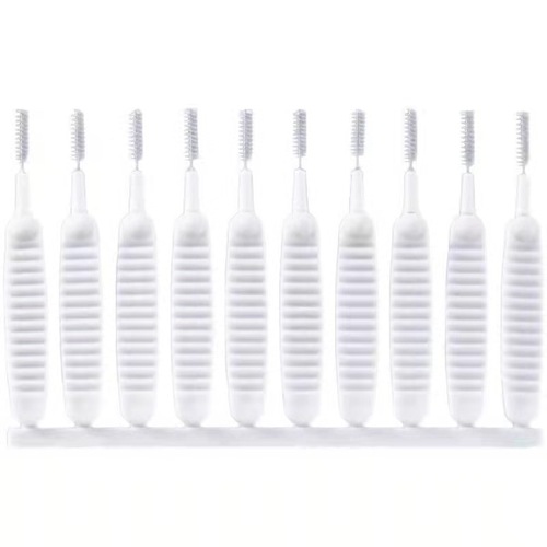 Japanese-style Mini Shower Nozzle Cleaner | Bathroom Shower Head Water Outlet Brush | Small Anti-Clog Brush for Faucet Gaps