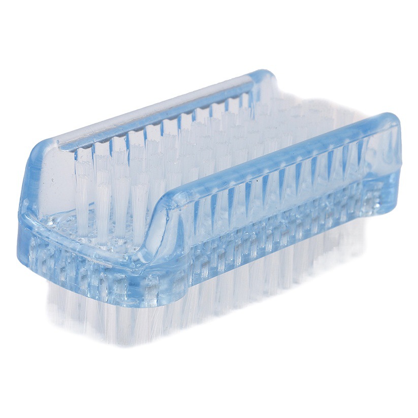 Cepillo de lavado de manos médico cepillo de doble cara sala de operaciones cepillo suave cepillo de masaje cepillo de plástico cepillo de limpieza de costuras de uñas de plástico