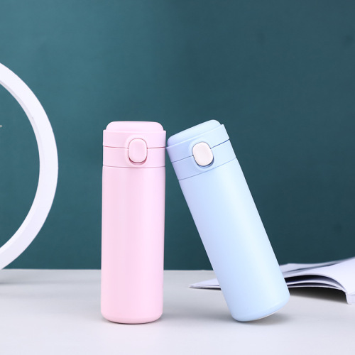 Korean-style stainless steel bouncing cup car portable handy pea bouncing cup gift wholesale