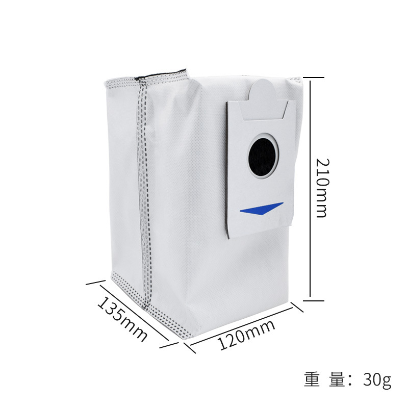 Accesorios Ecovacs X2/X2 Pro: cepillo principal, cepillo lateral, filtro, mopa, bolsa para el polvo