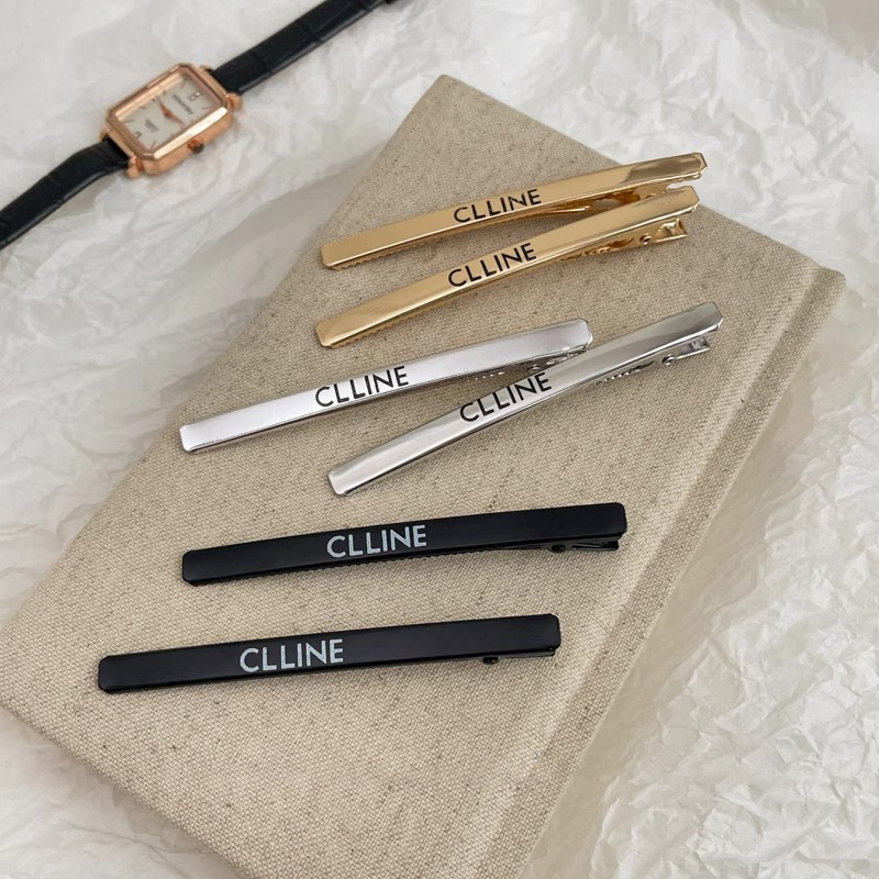 Versión coreana de otoño y invierno lateral de alto grado temperamento frío viento fría clips para el cabello de las mujeres red clips bordes rojos clips una palabra clips bb al por mayor