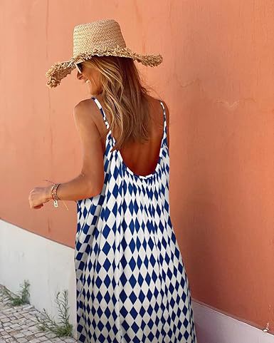 Damen Sommer Maxi Kleid Im Boho Stil V-ausschnitt Rüschen Design_voghion.com