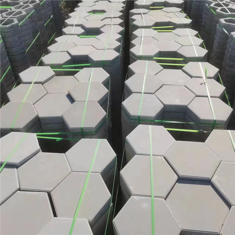 四川眉山六角实心护坡砖园林绿化承重出色抵御外力冲击本地直发