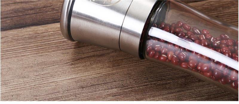 Manual Pepper Grinder Wooden Spice Mill for Black Pepper Sea Salt Sichuan Peppercorn Seasoning Shaker quality and texture