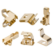 廠家定制磷銅插座彈片 天線彈片 不銹鋼片 AC夾子按摩儀電極片