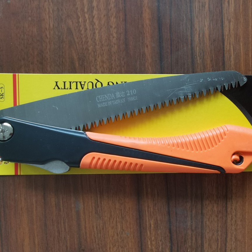 厂家批发园林折叠锯 家用小型手持式快速折叠锯 户外伐木锯工具