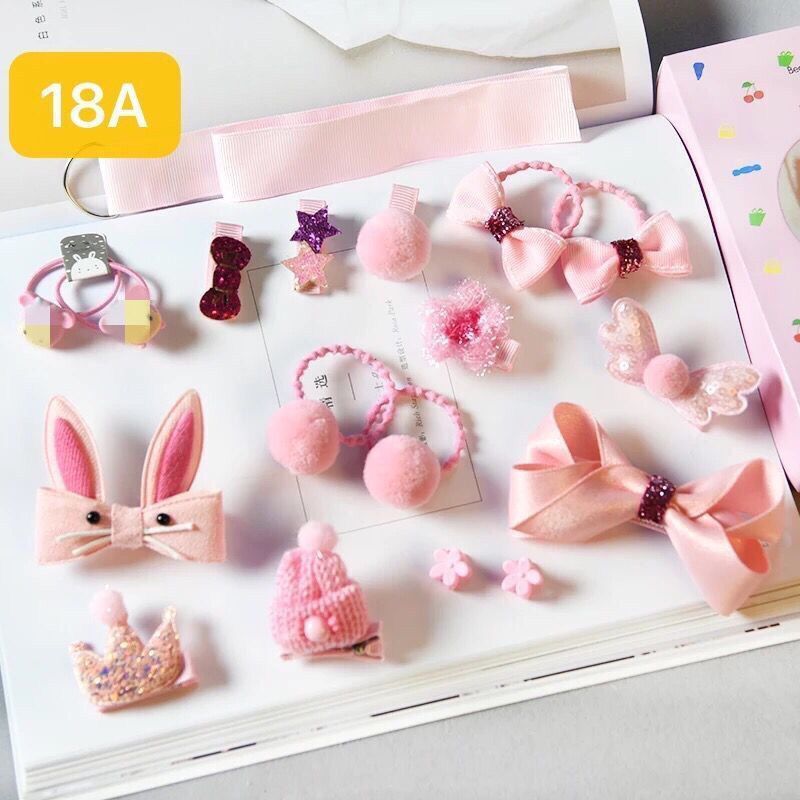 Kid's Cute Rabbit Flower Bow Knot Cloth Sequins Hair Clip Hair Tie display picture 9