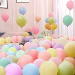 10インチ1.8グラムマカロン風船結婚告白風船祝日パーティー誕生日パーティー装飾アレンジ風船