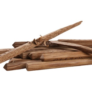 Log Children's Chopsticks Cartoon Baby Training Chopsticks Cute Children's Special Kindergarten Practice Chopsticks Solid Wood