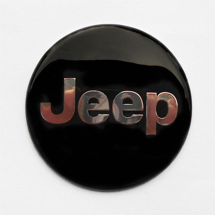 Etiqueta decorativa del logotipo del automóvil Etiqueta engomada del automóvil de metal Etiqueta de modificación del volante Etiqueta del cubo de la rueda Etiqueta del automóvil de cada marca 65mm