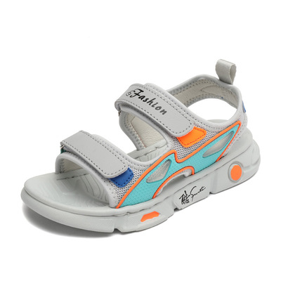 【DWL2126】夏季新品儿童时尚韩版运动凉鞋男女童透气防水沙滩鞋