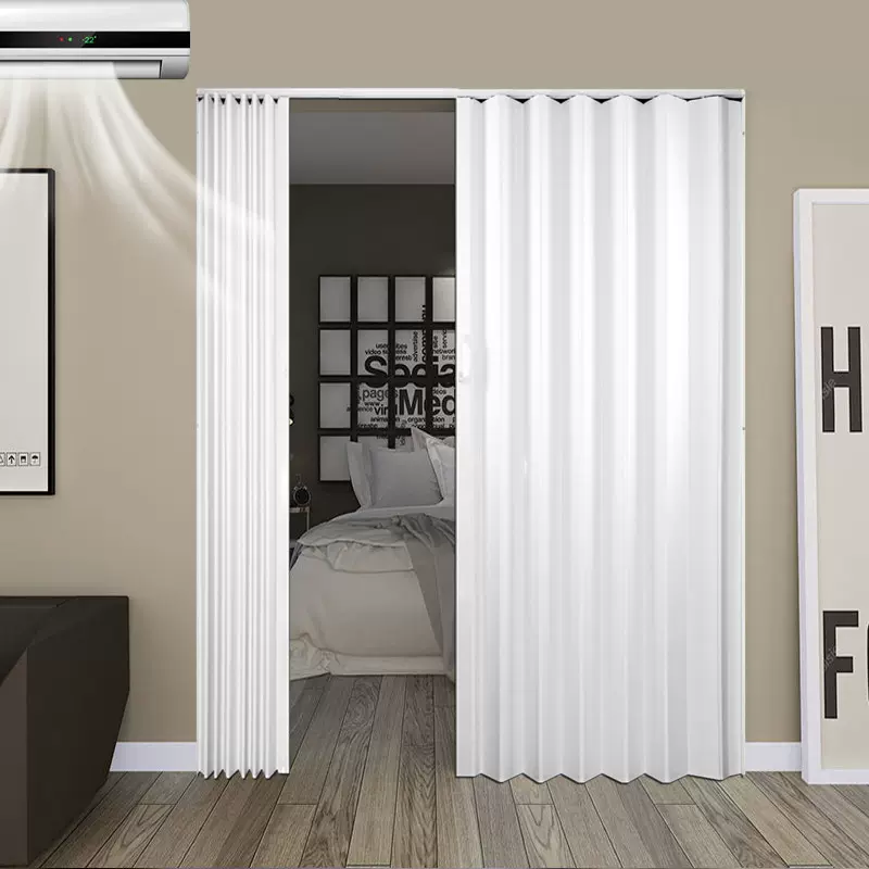 济南PVC折叠门铝合金推拉隐形隔断门挡烟垂壁防火门厂