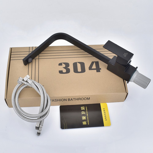 304 stainless steel kitchen faucet household sink faucet hot and cold sink wash basin mixed water hot and cold faucet