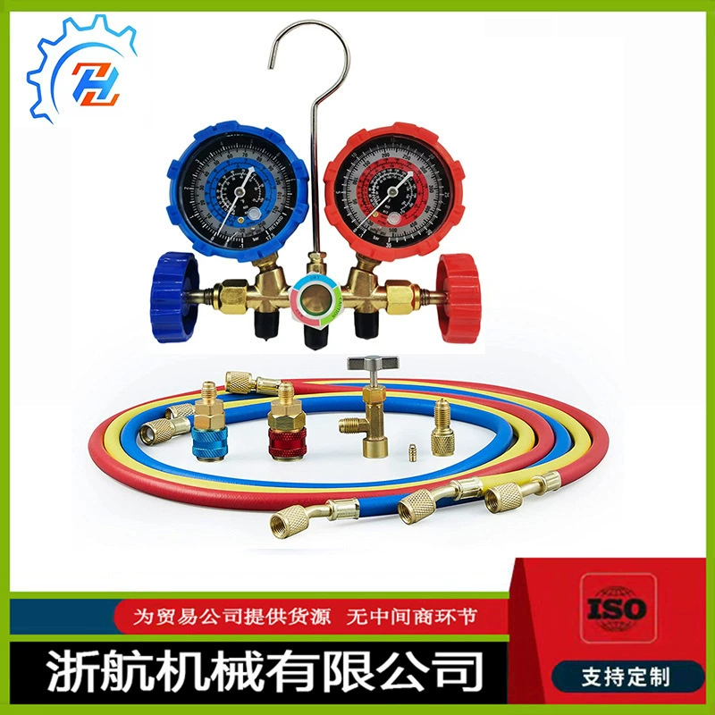 R134A автомобильный Кондиционер, хладагент, заполняющий хладагент, измеритель давления в коллекторе переменного тока R134 R12 R22 R502