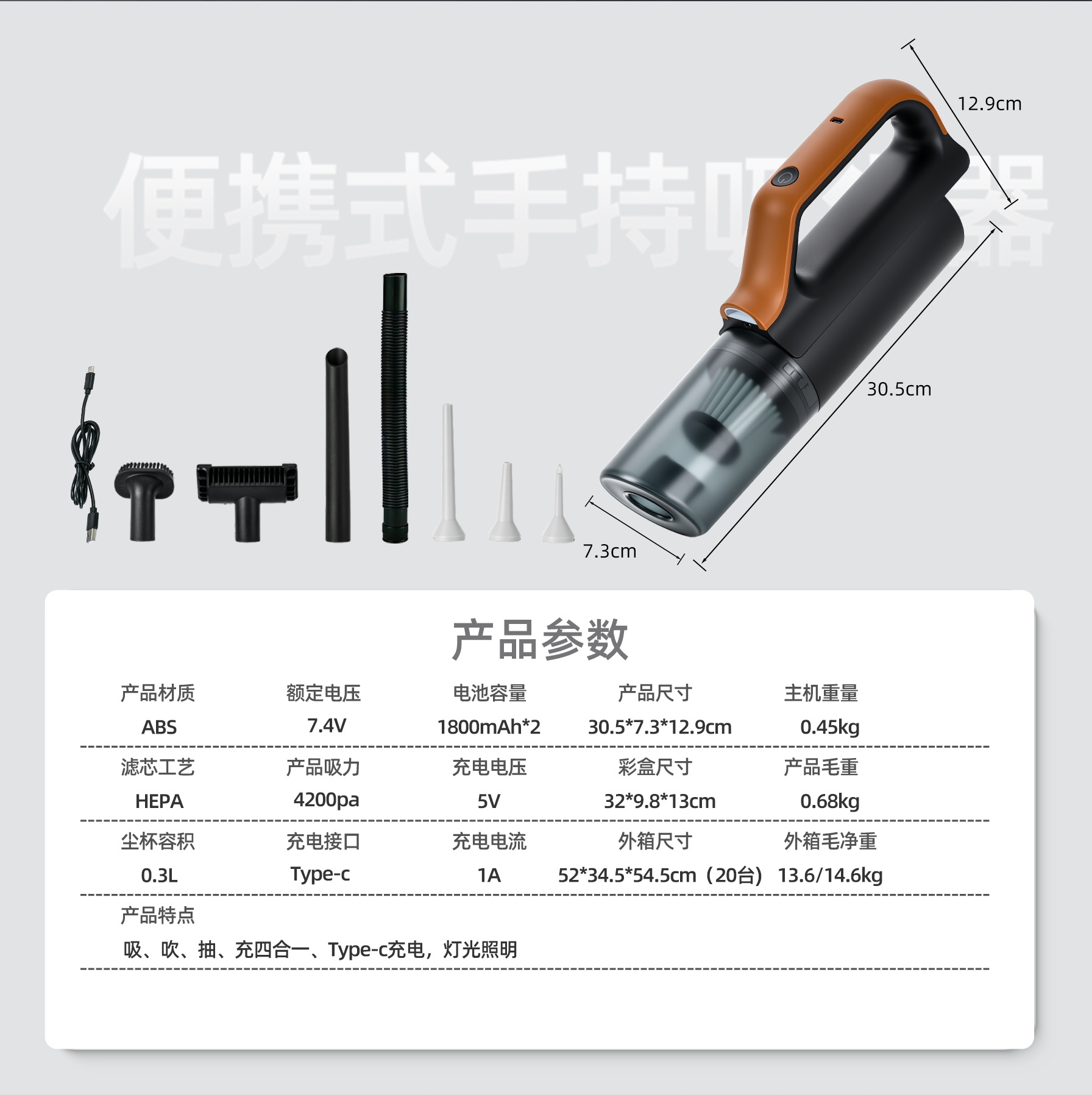 2026 New Model Car Vacuum Cleaner, Super Strong Suction, Wireless Handheld, Small Car-Specific Vacuum Cleaner